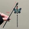 Retro Elegant Ancient Style Butterfly Tassel Hair Stick For Women Girls Classical Hairpin Chinese Cheongsam Hair Accessories
