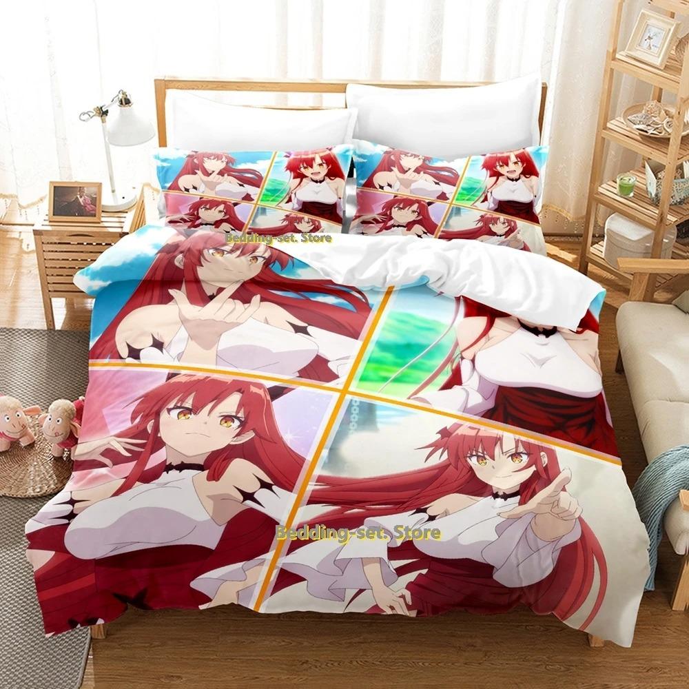 Bestienbändiger Bettwäsche-Kollektion Einzelbett Twin Full Queen King Size Bett Kollektion Schlafzimmer für Erwachsene Kinder Bettbezug Kollektionen 3D-Druck Anime Mit Bettwäsche