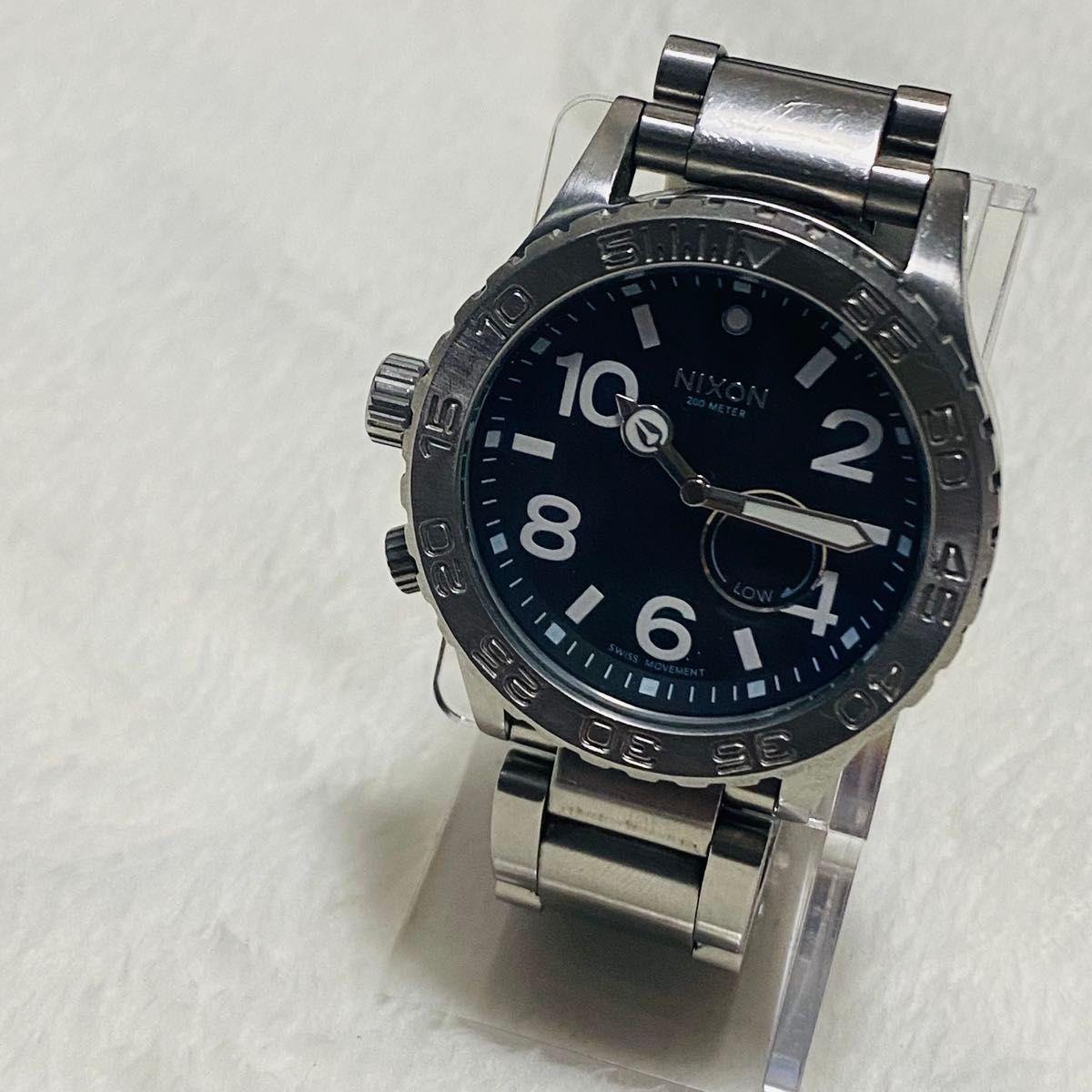 Used NIXON analog watch black
