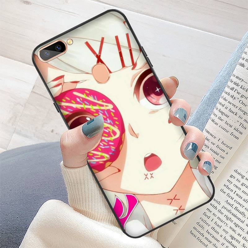 JUUZOU SUZUYA Tokyo Ghouls etui na telefon Vivo Y91C Y11 17 19 17 67 81 Oppo A9 2020 Realme c3