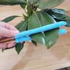 1 piece handheld soft-bristled leaf cleaning brush with handle - for home, garden, and outdoor use