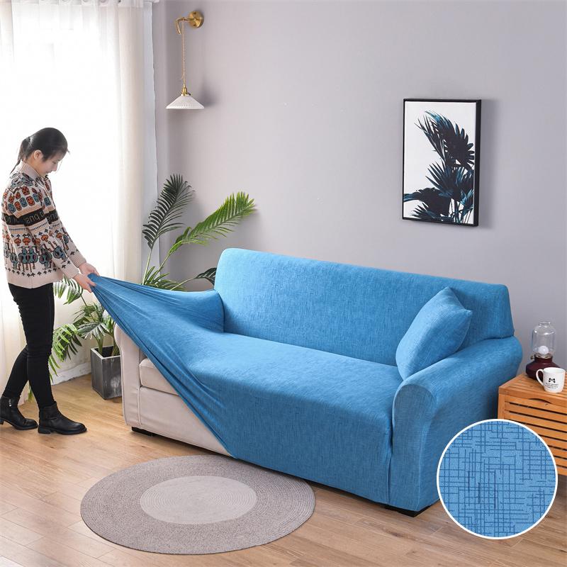 

Geometry Sofa Covers For Living Room Elastic Sofa Slipcover Stretch All-Inclusive Chair Slipcover Couch Cover 1/2/3/4 Seater 1pc1-seat 90-140cm