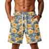Men's Loose Shorts with Pockets for Gym Training Beach Relax Casual Wear