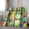 1Pc City Life Adventure Map Blanket Soft And Comfortable Casual Warm Camping Travel Christmas Halloween Xmas Gift M928817
