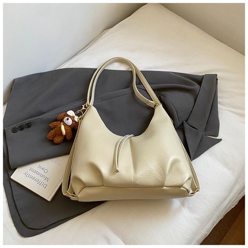 Multi-back fatot bag casual retro large-capacity women's new commuter simple single shoulder popular messenger bag