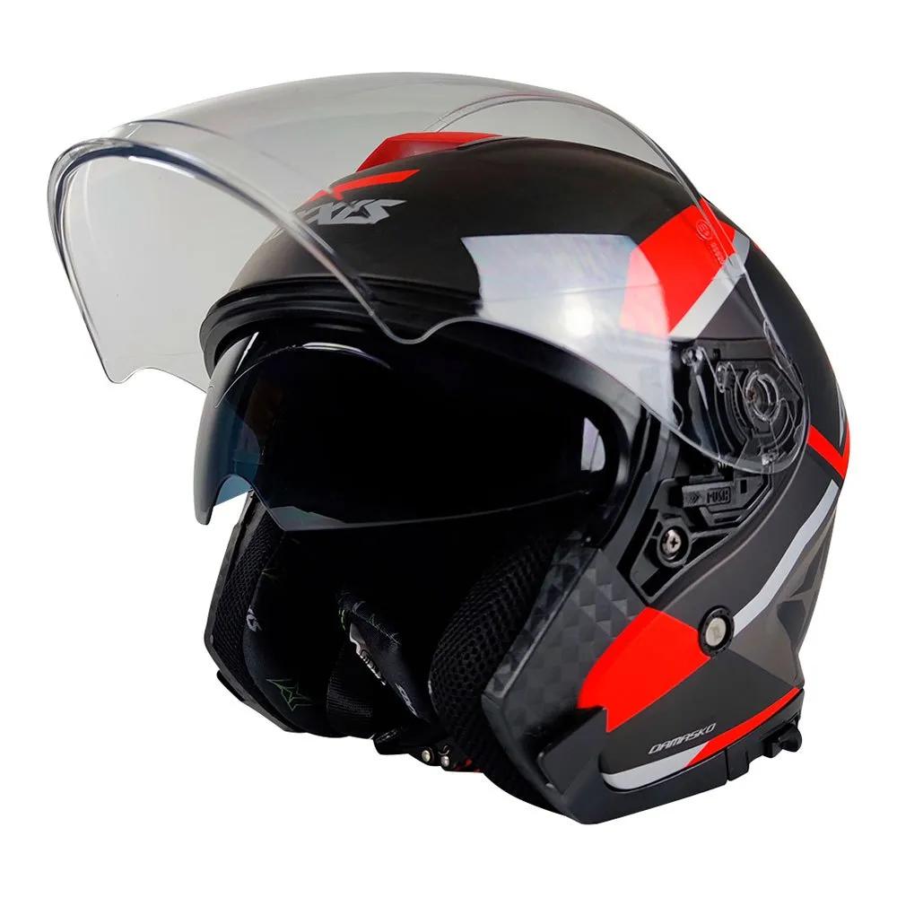 Axxis Open Face Helmet OF504SV Mirage SV Damasko B5