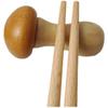 Lot de 2 porte-baguettes en bois en forme de champignon, décoration de table de cuisine, repose-baguettes, cuillère, fourchette, couteau