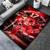 Soccer Player Olise Carpet Rug For Living Room Bedroom Home Sofa Decoration Kids Play Nonslip Floor Mat