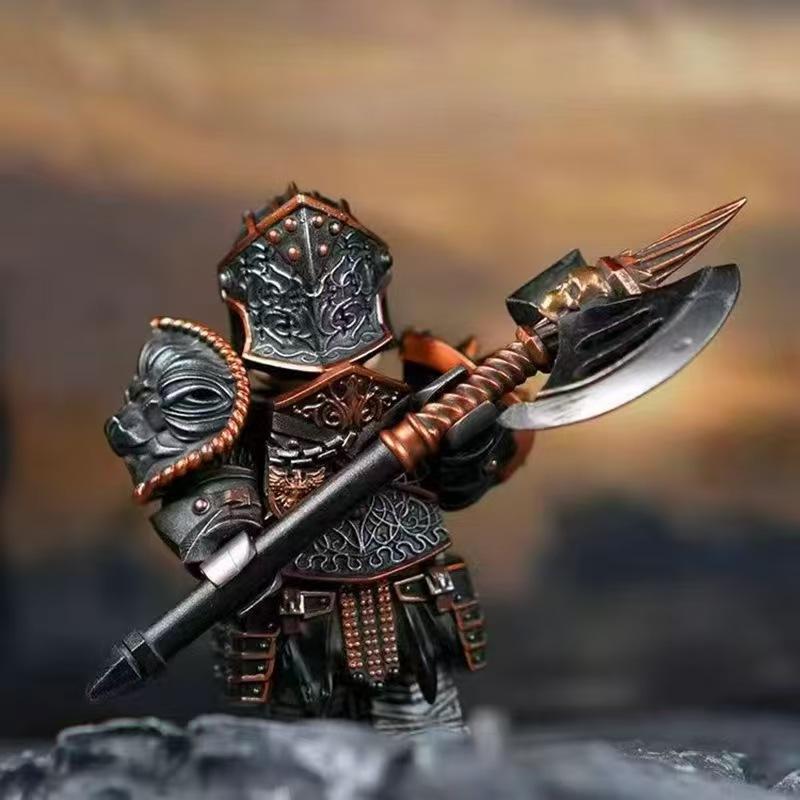 Król Lisz Średniowieczny Okrągły Stół Rycerze klocki Anime Sir Kay/Gaheris klocki Figurka Kolekcjonerska Model Lalka Zabawka Prezenty