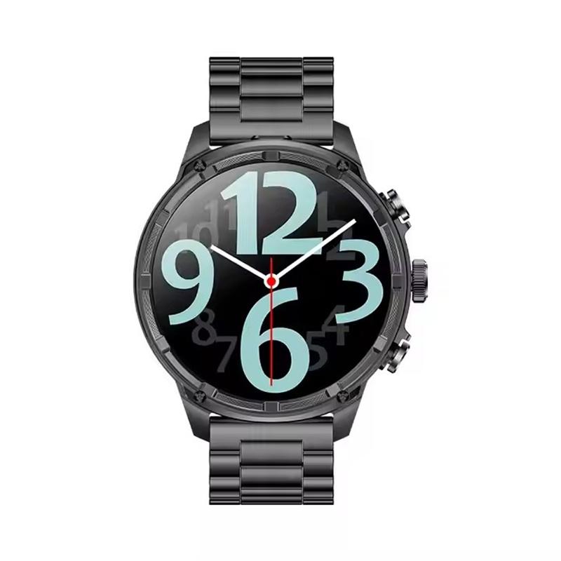 Herren Smartwatch V99 Outdoor Fitness Sport Tracker LED Taschenlampe Bluetooth Anrufe Smartwatch 710mAh Großer Akku