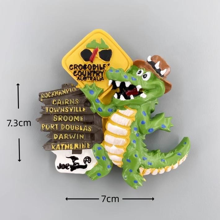 Australia Fridge Stickers Phillip Island Travel Souvenirs Parrot Kangroo Kaola Fridge Magnets Home Decoration Wedding Gifts
