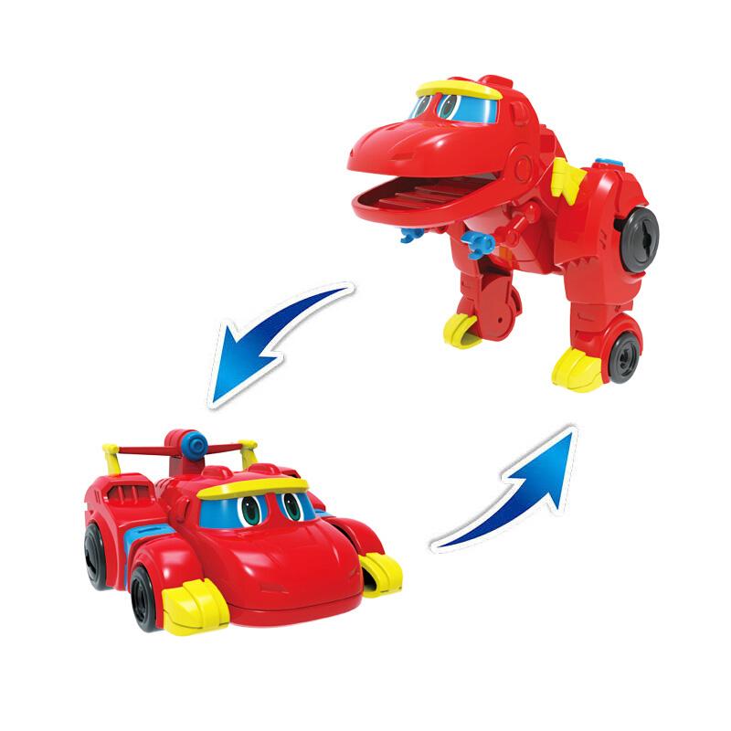 Neueste Min Gogo Dino ABS Verformung Auto/Flugzeug Action-figuren REX/PING/VIKI/TOMO Transformation Dinosaurier spielzeug für Kinder Geschenk