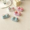 Contact Lenses Case and Removal Tool Compact Size Rubber Eye Lenses Inserter Easy Carry Applies Contacts Safely