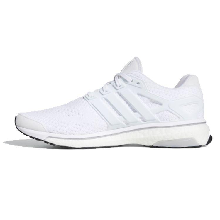 Adidas Energy Boost PK Lightweight Slip-Resistant Low-Top Marathon Running Shoes Men Sneakers White EG7765
