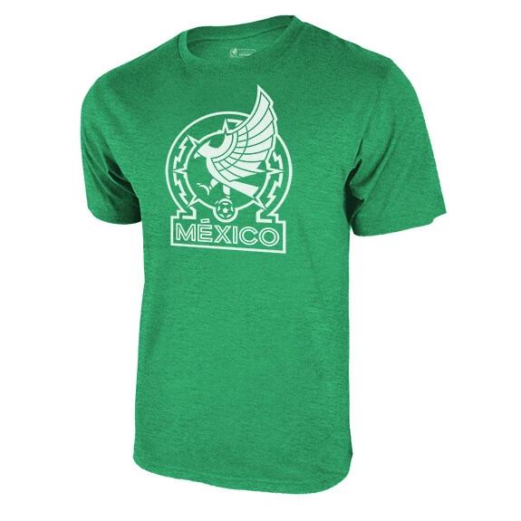 Mexico National Soccer Team Licensed Soccer T-Shirt Cotton Tee -22 S