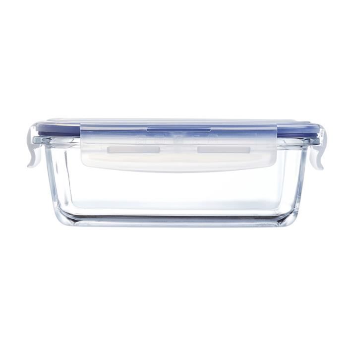 Boite Rectangle 82cl Pure Box Active - Luminarc - Verre Trempé Extra Résistant Et Hermétique