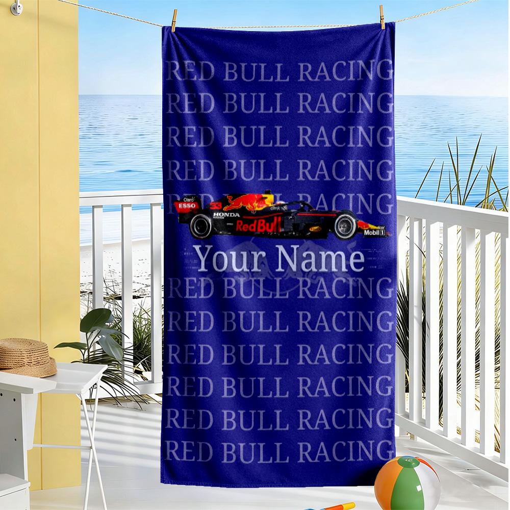 Oracle Bull Customized Name Beach Towel Soft Durable Quick-Dry Suitable for Swimming Gym Camping Yoga Vacation