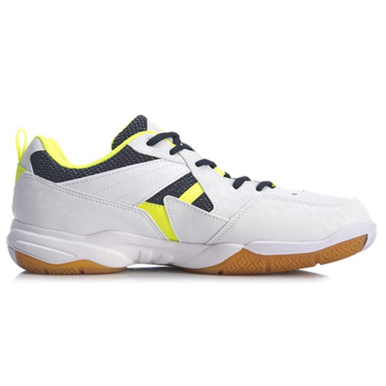 Li Ning Koba Textile, Synthetic Leather Slip Resistant, Abrasion Resistant, Lightweight Low Top Badminton Shoes Unisex AYTM079-5