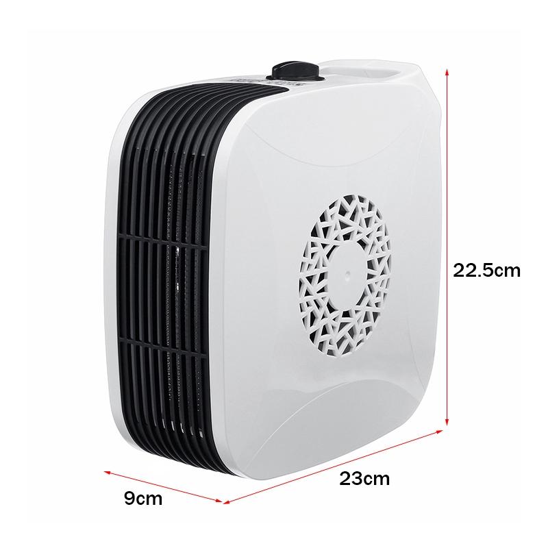 700W Portable Heater Mini Personal Space Warmer Silent Home Office Indoor Heating Camping Any Place Adjustable Thermost