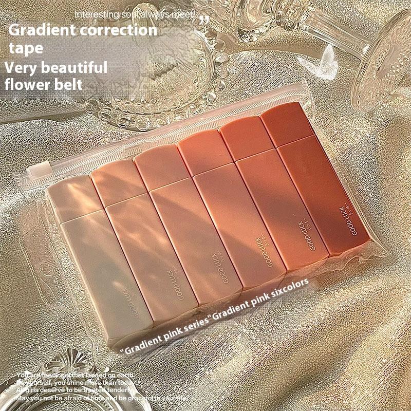 4/5/6Pcs Correction Tape White Out Correction Tape Dispenser Easy To Use Applicator For Instant Corrections School Supplies Kawa