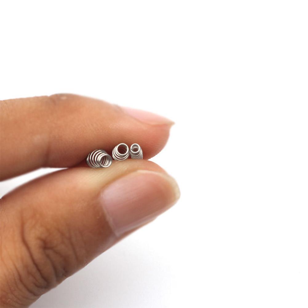 100Pcs Fish Hooks Spring Bait Feeder Lure Trap Fishbait Feeder Tackle Carp Explosion Hooks Jig Fly Fishing Hooks Stainless Steel