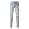 STREETRICH Fashion Americans Brands Men's Jeans Luxury Streetwear Holes Long Trousers Quality Male Stretch Slim Pants Skinny Trousers