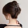 Korean Fashion Hairpin: Elegant Shark Clip for Women