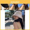 Elegant Cotton Bucket Hat For Women Summer Japanese Style Sun Hat Protection