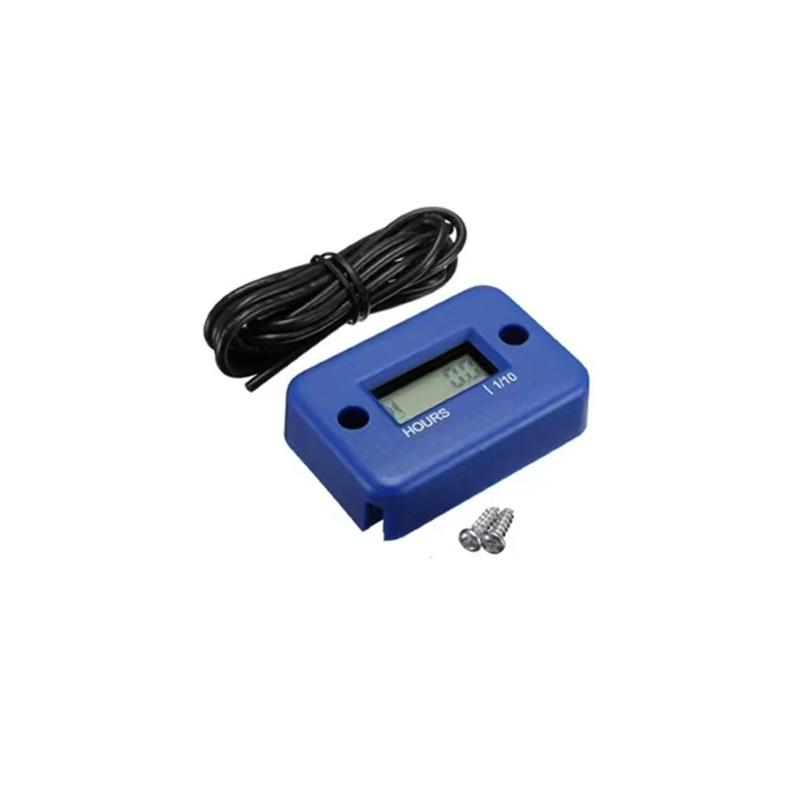 Digital Lcd Accumulator Timer Motor Waterproof Display for Bicycle Motorcycle Atv Snowmobile Marine Boat Ski Dirt Gas Engine