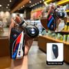 ABS Racing stickers Car Remote Key Case Cover For BMW M G07 X7 LCI U11 X1 G70 7 Series G09 XM F98 X4M LCI G18 X5 G81 M3 I20 IX