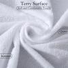 Waterproof White Mattress Pad Cover Terry Cloth Bed Fitted Sheet Elastic Belt Fix Mattress Topper Anti Water Sheet