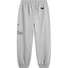 Li-Ning Basketball Series Letter Lace Loose Cuff Breathable Comfortable Casual Pants Men Bottoms Flower-Gray Moon-Gray Mixed-Gray AKLU523-4