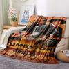 1PC Tombstone Movie Print Flannel Blanket, High quality Comfortable for All Seasons, Home Decor, Warmth and Comfort, Perfect for Christmas Gifts225