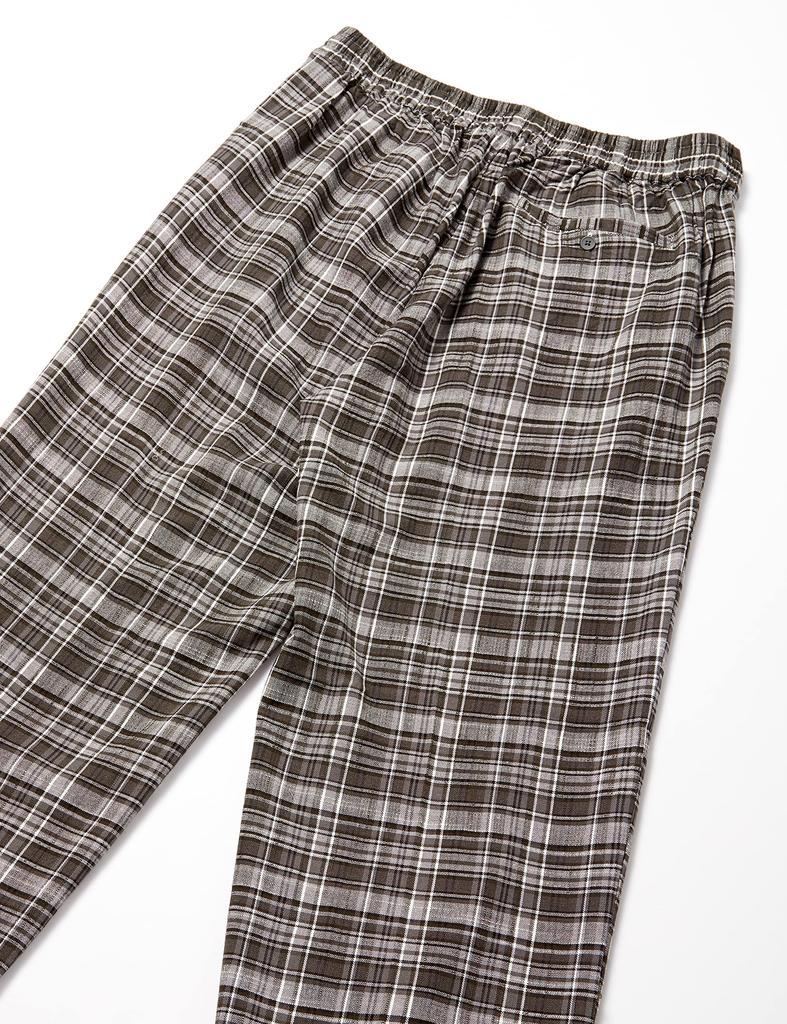 Gelato Pique HOMME Check Long Pants PMFP201936 Japan Size L To Japanese Size Men's Green, (equivalent L)