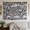 A Stylish Tapestry, Racing Checkered Flags.,perfect for Sprucing up Wall Decor in Homes, Dorms and Bedrooms.