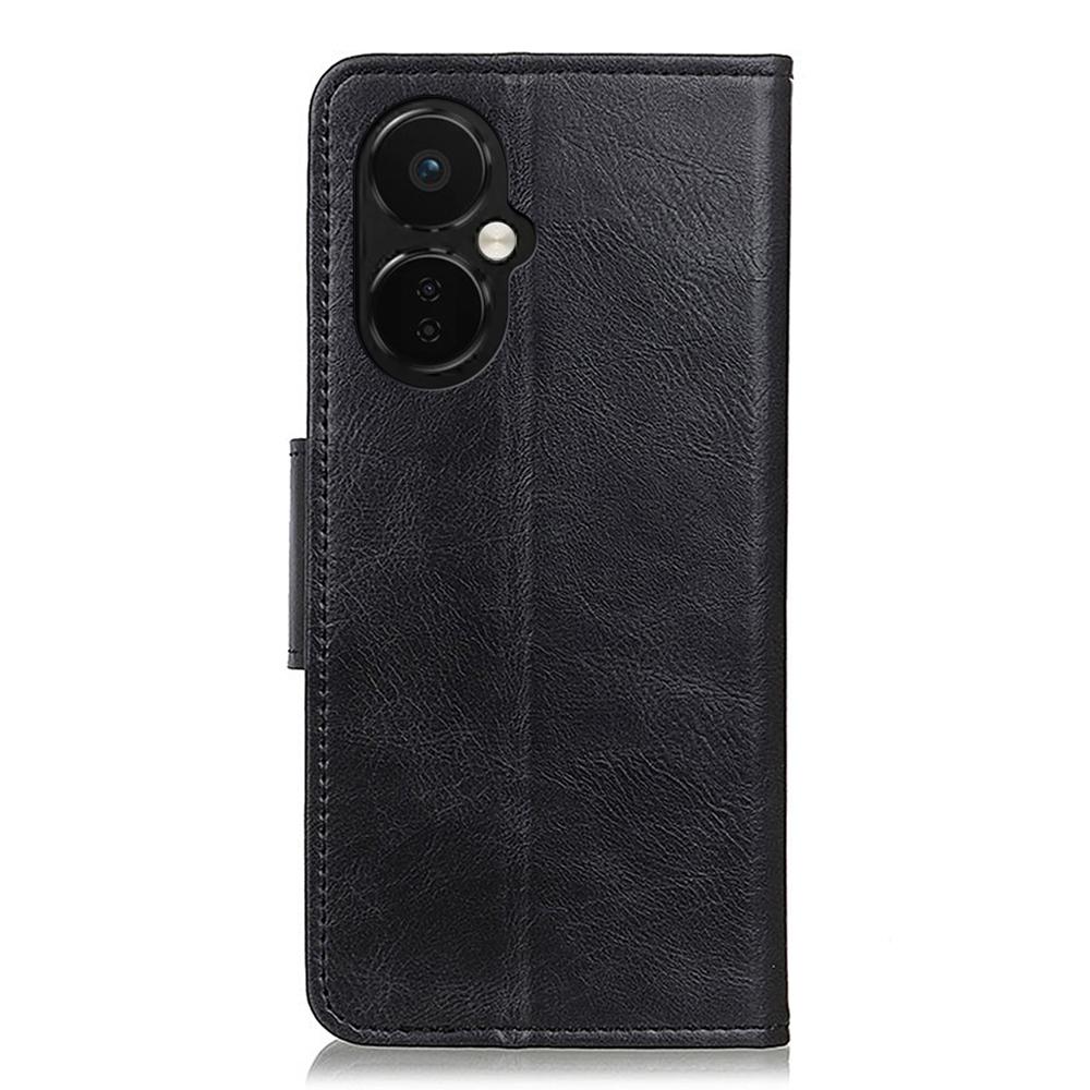 Für OnePlus Nord CE 3 Lite 5G/Nord N30 5G PU-Leder Handyhülle Ständer Crazy Horse Textur Brieftasche Handyhülle