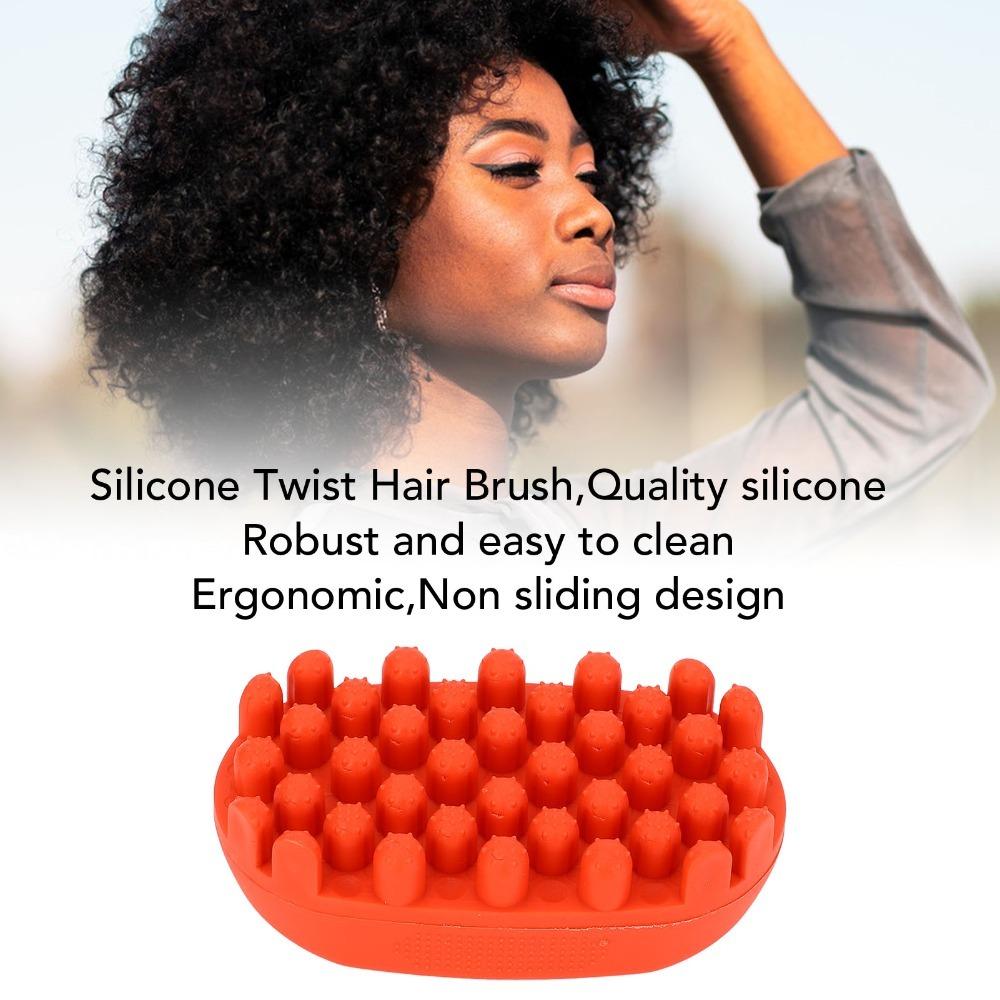 Versatile Twist Styler Brush Professional Curling Hair Brush Afro Twist Brush For Black Men