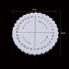 Braiding Disk Set of 2 Braiding Plate Cord Weaving Tools Accessory Decor for Outdoor Traveling Camping Portable Trays