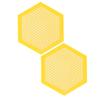 2pcs 3D Printed Floating Bee Island Professional Bees Waterer Plate for Thirsty Pollinators Outdoor