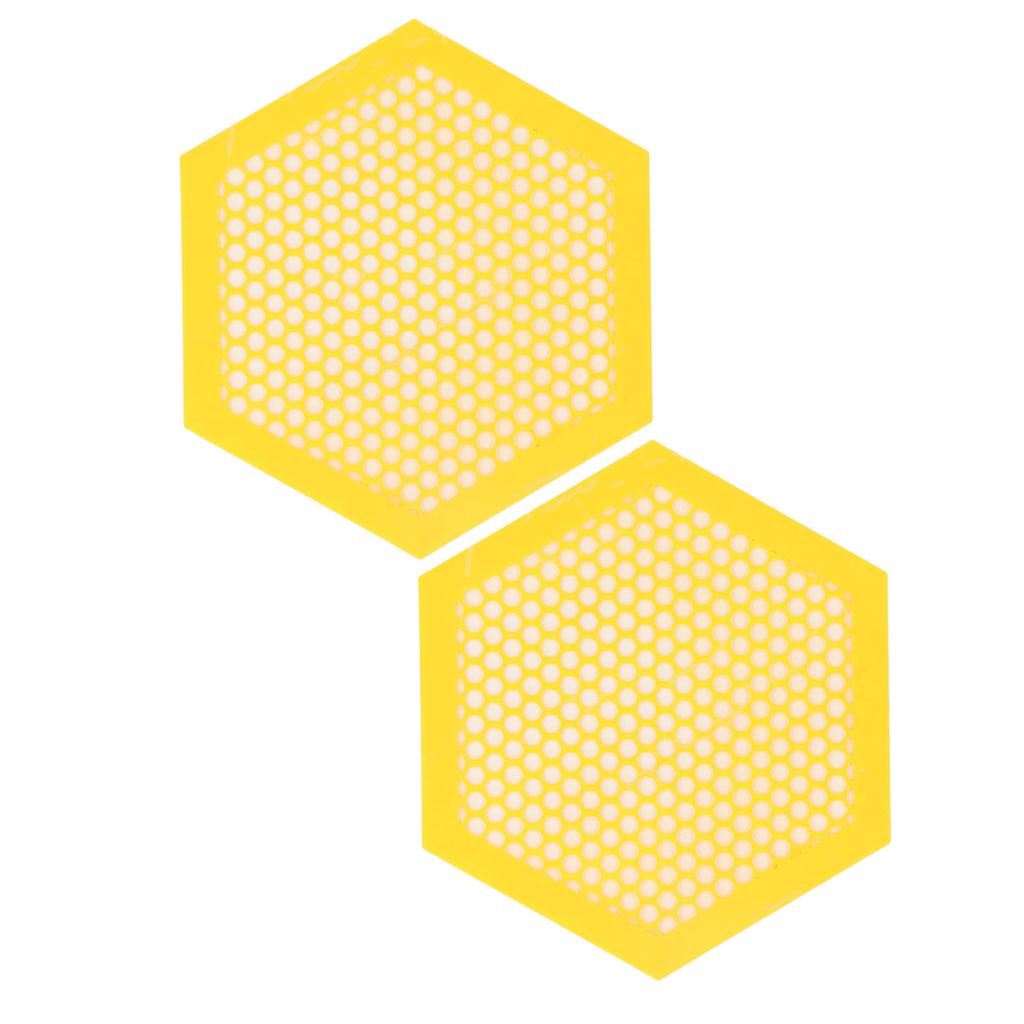 2pcs 3D Printed Floating Bee Island Professional Bees Waterer Plate for Thirsty Pollinators Outdoor
