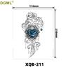 Cartoon Waterproof Full and Half Arm Tattoo Stickers with Creative Color Designs