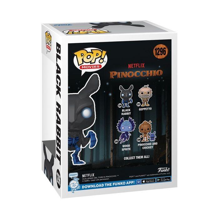 Funko pop! movies: pinocchio (netflix) - black rabbit