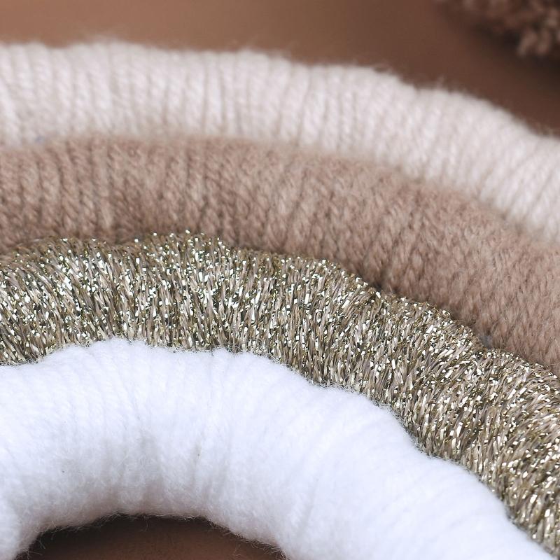 Nordic Macrame Rainbow Wall Decor for Bedroom Nursery Baby Kids Room Round Metal Tapestry Rope Woven Tassel Wall Hanging