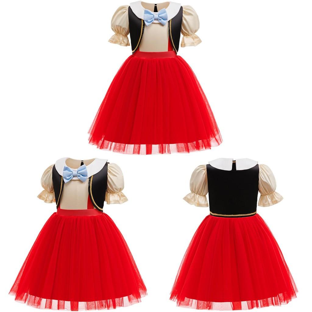 Dress Pinocchio Princess Cosplay Clothing Halloween Party Performance Stage