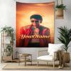 Michael Jackson Personalizzato Il Tuo Nome Decorazione Murale Arazzo Artistico Per Ricordo Animale Compleanno Festa Nuziale Sfondo Regalo di Famiglia