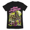 2026 T-shirt - Summer 80s psychedelic pattern short-sleeved loose street style relaxed fit horror-themed fan shirt