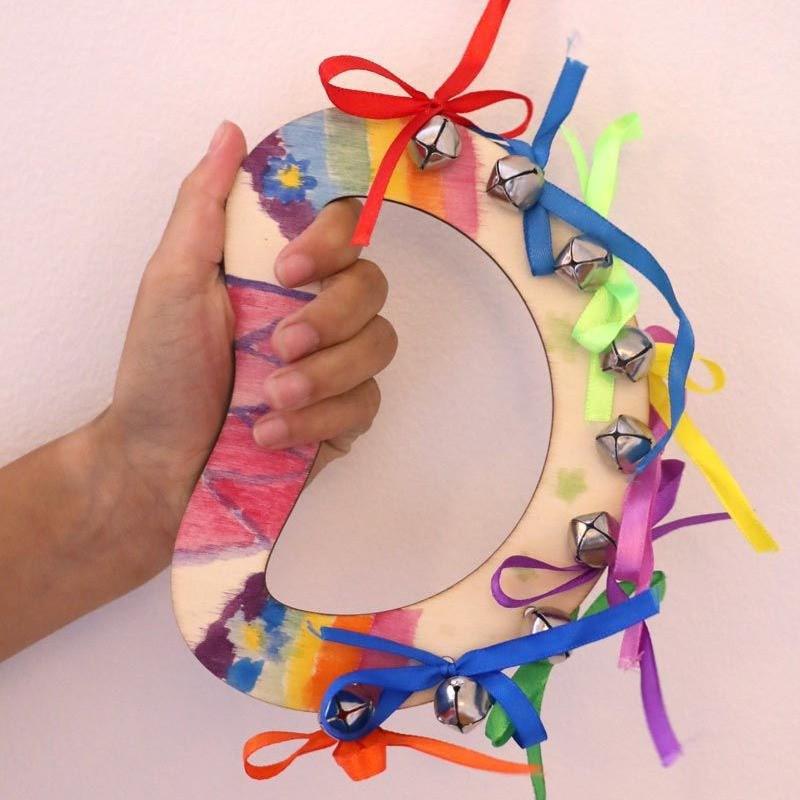 

Handmade DIY Wood Carving & Coloring Toy: Children s Early Education Bell Zhejiang