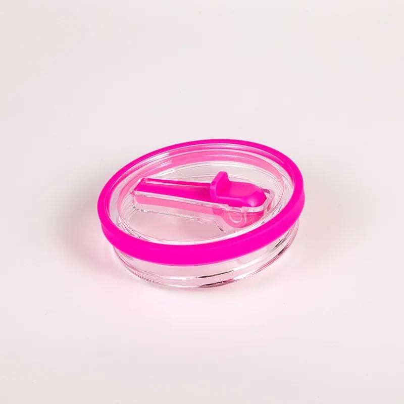 Folding Straw Cup High-value Leak-proof Sealing Cover Portable Handle Car Cup Lid Proof Reusable Tumbler Cover