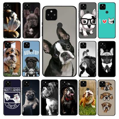 Funda de teléfono Pug Bulldog Inglés para Google Pixel 7 Pro 7 6A 6 Pro 5A 4A 3A Pixel 4 XL Pixel 5 6 4 3 XL 3A XL 2 XL