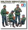 Tamiya Special Sale Item Military Miniature Series 129 German Infantry Rest Set Plastic Model Kit 35129 1/35 No. - (Figures)